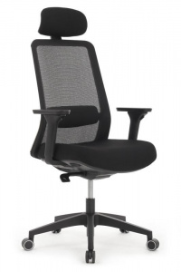 Офисное кресло Кресло Ворк W-218C BLACK Черный, Арт. ЦБ-00098032 в магазине 5kresel