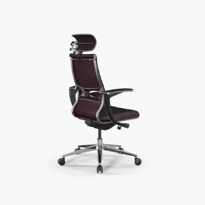 Офисное кресло METTA Samurai M3-13U - GoyaLE /Kc31/Wm31/U1mV-mL/H13mV-3D(M26.B32.G25.W03), Фиолетовый, Фиолетовый