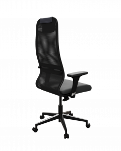 Купить офисное кресло Sit 8 B1-8D - X1+UMF(X1) /Uh00/Wh00/D02P(M09.B11.G19.W02), Черный, Арт. zDA.D.1.243 в магазине 5kresel