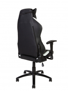 Офисное кресло , Lotus PRO carbon, черно - белая экокожа/ стальная крестовина, Арт. nord-11-00002169 в магазине 5kresel