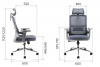 Офисное кресло Everprof Кресло Everprof EP-530 Grey (Грэй) Сетка Серый