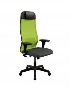 Офисное кресло ErgoLife Set 11/подл.200/осн.Sit 001, Зеленый-Черный 142.D.1.222, Арт. z142.D.1.222 в магазине 5kresel