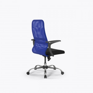 Офисное кресло Sit 8 B2-8U - X1+UMF(X1) /Uh00/Wh00/U1mL-b(M09.B21.G20.W01), Синий-Черный, Арт. z509227483 в магазине 5kresel