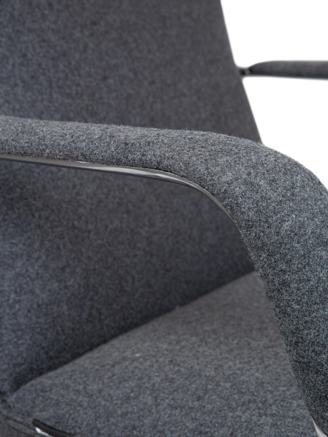 Офисное кресло NORDEN Кресло офисное, Паркер LB фабрик, Parker LB fabric, серый войлок, алюминиевая база