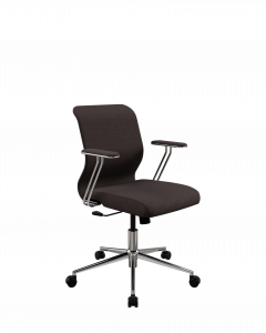 Купить офисное кресло Sit 8 Mr4-4T - Vivaldi /Uh00/Wh12/T4mV-c(M09.B23.G18.W01), Темно-коричневый, Арт. z252342723 в магазине 5kresel