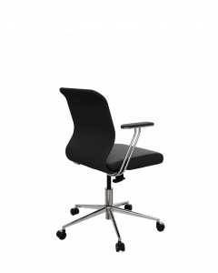 Купить офисное кресло Sit 8 Mr4-4T - Vivaldi /Uh00/Wh12/T4mV-c(M09.B23.G18.W01), Черный, Арт. z252342761 в магазине 5kresel