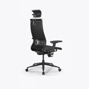 Офисное кресло SynchroSit 10 B2-189D - T /Kb00/Nb00/D03P/H13mL-2D(M25.B11.G19.W02), Черный, Арт. z1F5.6.B.5B3 в магазине 5kresel