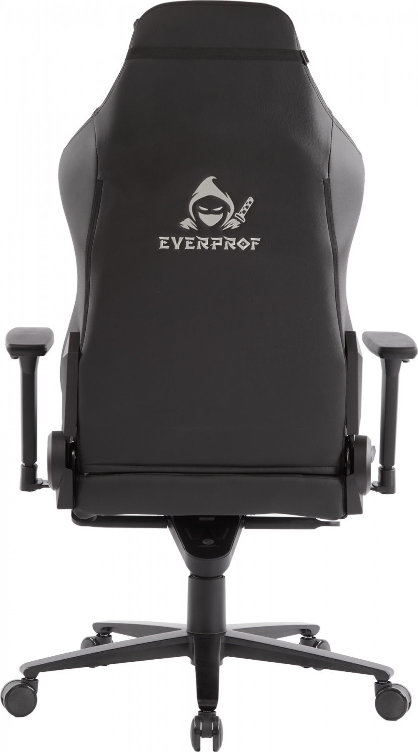 Офисное кресло Everprof Hanzo Экокожа Черный