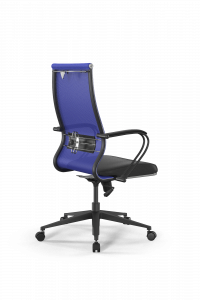Офисное кресло Sit 10 B2-163K - T+Extra /Km00/Wm12/K3bL(M09.B11.G19.W02), Васильковый-Черный, Арт. z509225502 в магазине 5kresel