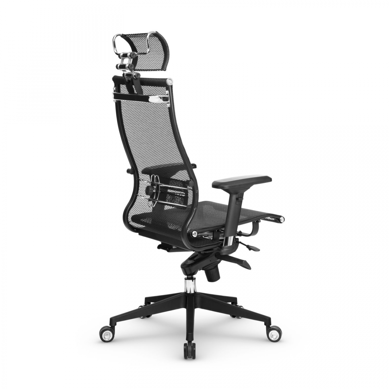 Офисное кресло METTA Samurai Black Edition, Черный, Черный