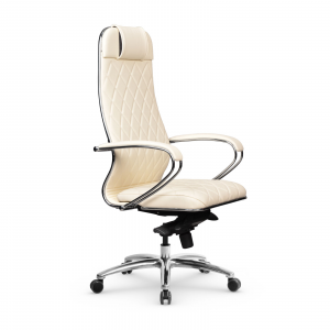 Купить офисное кресло Samurai KL-1.04 MPES, Молочный (M-Edition), Арт. z312424645 в магазине 5kresel