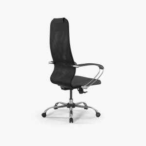 Офисное кресло SynchroSit 8 B1-9K - X2+Bahama /Uh00/Wh12/K1cF(M25.B21.G20.W02), Черный-Тем.серый, Арт. z509439923 в магазине 5kresel