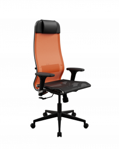 Офисное кресло ErgoLife Set 4/подл.200/осн.Synchro 002, Оранжевый-Черный 559.D.1.3A3, Арт. z559.D.1.3A3 в магазине 5kresel