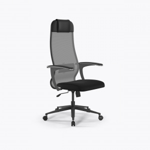 Офисное кресло Sit 10 B1-111U - X2+UMF(X1) /Ub00/Wh00/U0mL-b(M09.B11.G19.W02), Серый-Черный, Арт. z316018239 в магазине 5kresel