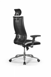 Офисное кресло Sit 10 B2-170D - T+UMF(SY271)+Extra /Kb38/Wh09/D03P/H3mL-Pf-2D(M09.B23.G18.W01), Черный-Белый, Арт. z509225922 в магазине 5kresel