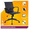 Офисное кресло Everprof Leo Black T Экокожа Черный