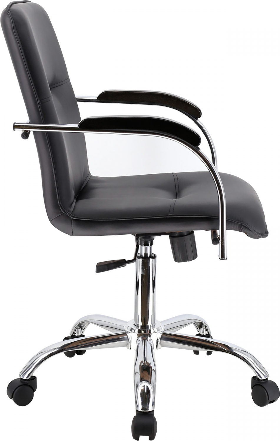 Офисное кресло Everprof Кресло Everprof Samba (Самба) Wood T Экокожа Черный
