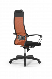 Офисное кресло Sit 10 B1-111K - X2+UMF(X1) /Ub00/Wh00/K1bL(M09.B02.G15.W01), Оранжевый-Черный, Арт. z252341344 в магазине 5kresel