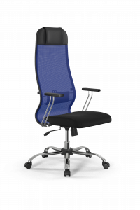 Офисное кресло Sit 10 B1-111T - X2+UMF(X1) /Ub00/Wh00/T1bp-c(M09.B21.G20.W01), Синий-Черный, Арт. z509222693 в магазине 5kresel