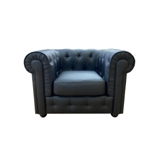 Купить (new-k-bl) Кресло Ньюфорд Размер: 108 х 84 см, черный Ecotex 3001