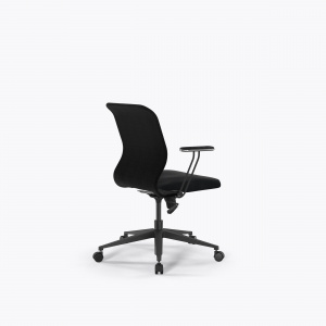 Офисное кресло Sit 8 Mr4-4T - Vivaldi /Uh00/Wh12/T4mV-b(M09.B11.G19.W02), Черный, Арт. z252342648 в магазине 5kresel