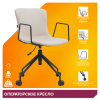 Офисное кресло Everprof Expo Экокожа Бежевый