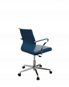 Купить офисное кресло Sit Well M4-167K - Bahama /Ach46/Wh12/K15cF(M01.B22.G42.W02), Синий, Арт. z36C.5C.1.D42 в магазине 5kresel