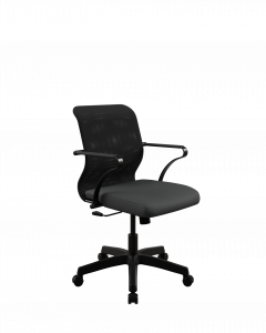 Купить офисное кресло Sit 8 M4-8K - X2+UMF(X1) /Uh00/Wh00/K15bUMF(M09.B02.G15.W01), Черный, Арт. zED.60.1.222 в магазине 5kresel