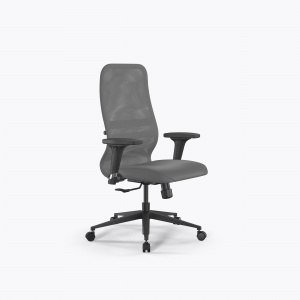 Офисное кресло SynchroSit 8 B2-9D - X2+Extra /Uh00/Wh12/D02P(M25.B11.G19.W02), Серый, Арт. z509233910 в магазине 5kresel
