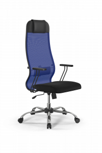 Купить офисное кресло Sit 10 B1-111T - X2+UMF(X1) /Ub00/Wh00/T1bp-b(M09.B21.G20.W01), Синий-Черный, Арт. z509222594 в магазине 5kresel