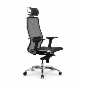 Купить офисное кресло Samurai S-3.04 Infinity Easy Clean, Черный плюс, Арт. z509340700 в магазине 5kresel