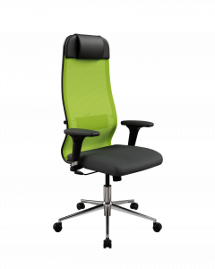 Офисное кресло ErgoLife Set 11/подл.200/осн.Sit 052, Зеленый-Черный 142.D.1.2A3, Арт. z142.D.1.2A3 в магазине 5kresel