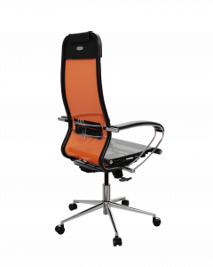 Офисное кресло ErgoLife Set 4/подл.131/осн.Synchro 052, Оранжевый-Черный 559.16.1.403, Арт. z559.16.1.403 в магазине 5kresel