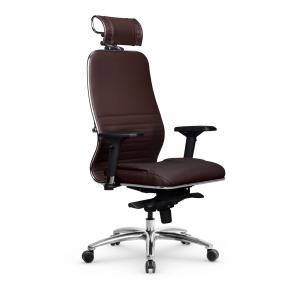 Купить офисное кресло Samurai KL-3.04 Infinity Easy Clean, Темно-коричневый, Арт. z509339438 в магазине 5kresel