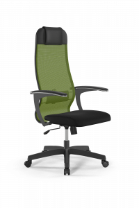 Офисное кресло Sit 10 B1-111U - X2+UMF(X1) /Ub00/Wh00/U0mL-b(M09.B02.G15.W01), Зеленый-Черный, Арт. z252341474 в магазине 5kresel
