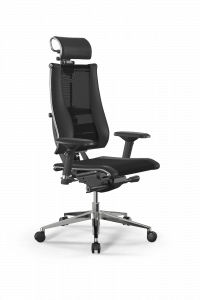 Офисное кресло Y 4DT B2-14D - YM93+Infinity /Kc09/Nc09/D04P/H2cL-3D(M26.B32.G25.W03), Черный, Арт. z252343317 в магазине 5kresel