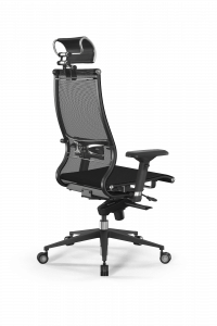 Купить офисное кресло Samurai L2-9D - TS /Kb00/Nb00/D04P/H2cL-3D(M06.B11.G21.W04), Черный, Арт. z252341184 в магазине 5kresel
