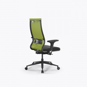 Офисное кресло SynchroSit 10 B2-163D - T+Extra /Km00/Wm12/D02P(M24.B11.G19.W02), Лайм-Черный, Арт. z509230674 в магазине 5kresel