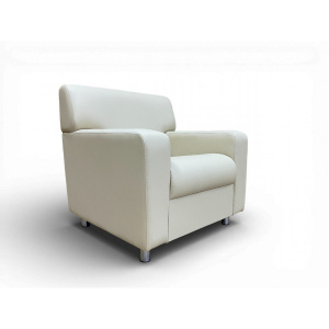 Купить (kle3-k-be) Кресло офисное Клерк 3 размер: 84 х 80 см, бежевый Ecotex 3014