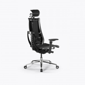 Офисное кресло METTA Y 4DT B2-15D - YM93+Infinity+carbon /Kc14/Nc09/D15P/H13mM-3D(M26.B35.G25.W04), Черный, Черный