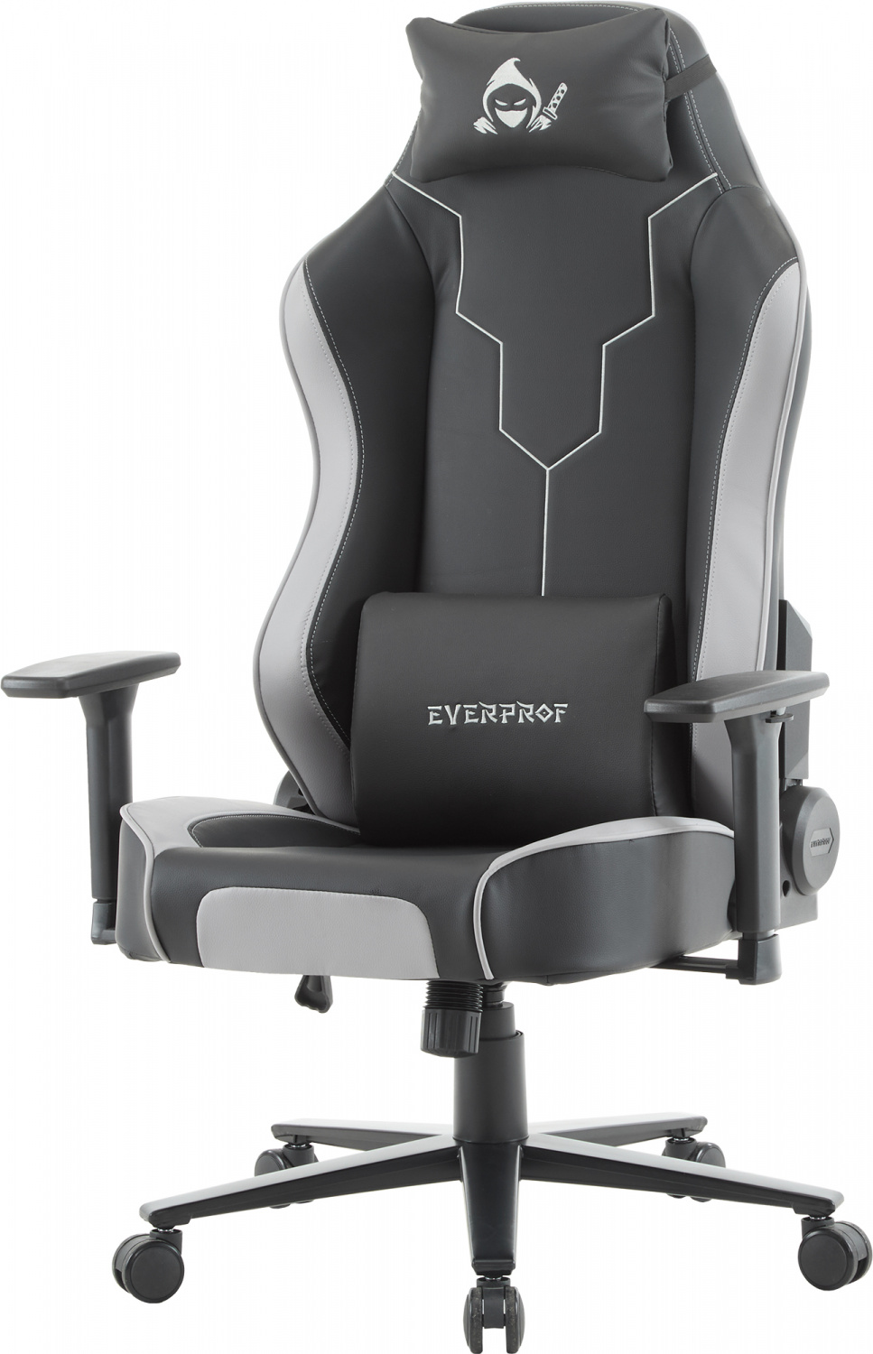 игровое кресло Everprof Геймерское кресло Everprof Rapid Экокожа Серый