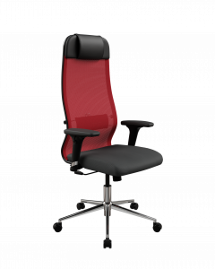 Офисное кресло Sit 10 B1-111D - X2+UMF(X1) /Ub00/Wh00/D02P(M09.B23.G18.W01), Красный-Черный, Арт. z140.D.1.2A2 в магазине 5kresel