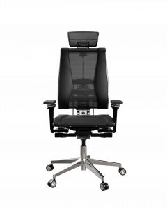 Офисное кресло Y 4DF B2-14D - YM93+Infinity /Kc09/Nc09/D15P/H13mM-3D(M26.B32.G25.W04), Черный, Арт. zA4.F.15.10A в магазине 5kresel