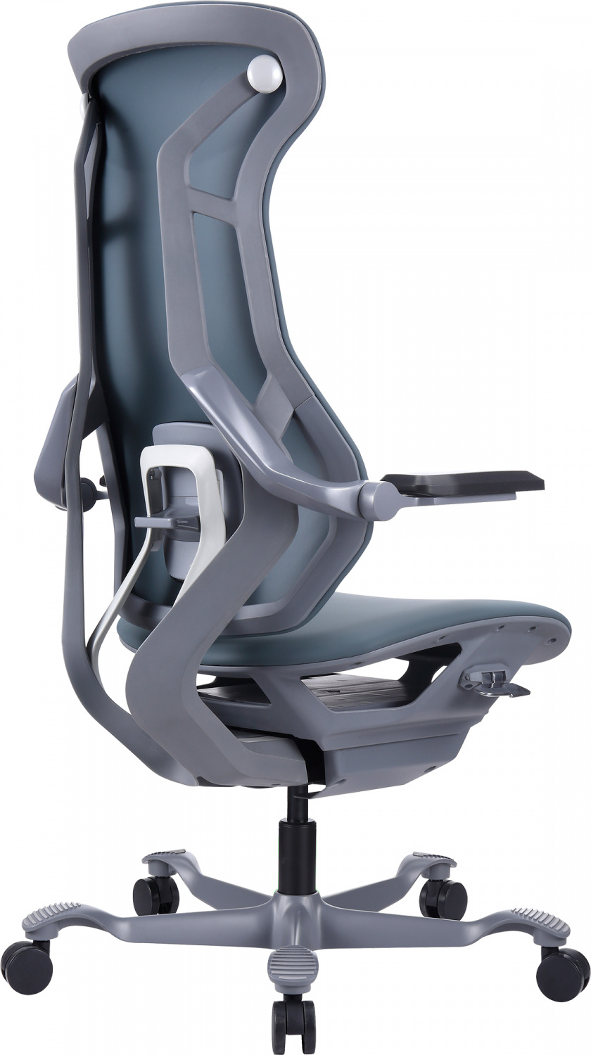 Офисное кресло Everprof Atom Grey Экокожа Серый