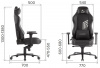 игровое кресло Everprof Геймерское кресло Everprof Hanzo (Ханзо) Экокожа Черный