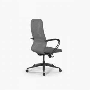 Офисное кресло SynchroSit 8 B2-9K - X2+Extra /Uh00/Wh12/K3bP(M25.B11.G19.W02), Серый, Арт. z509233927 в магазине 5kresel