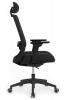 Офисное кресло Riva Кресло Ворк W-218C BLACK Черный
