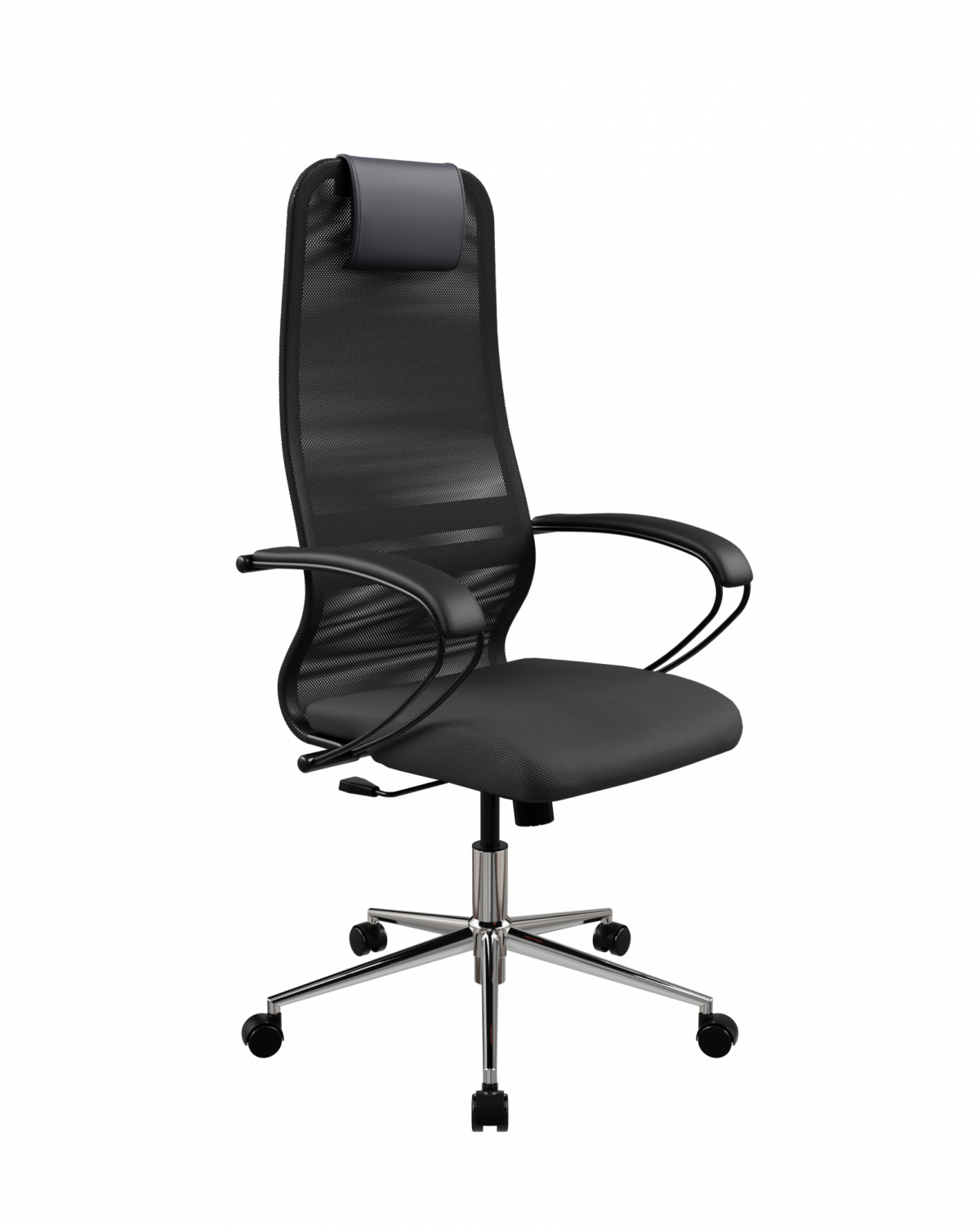 Офисное кресло Ergolife SU-B-8/подл.130/осн.009, Черный DA.12.1.2A2, Черный