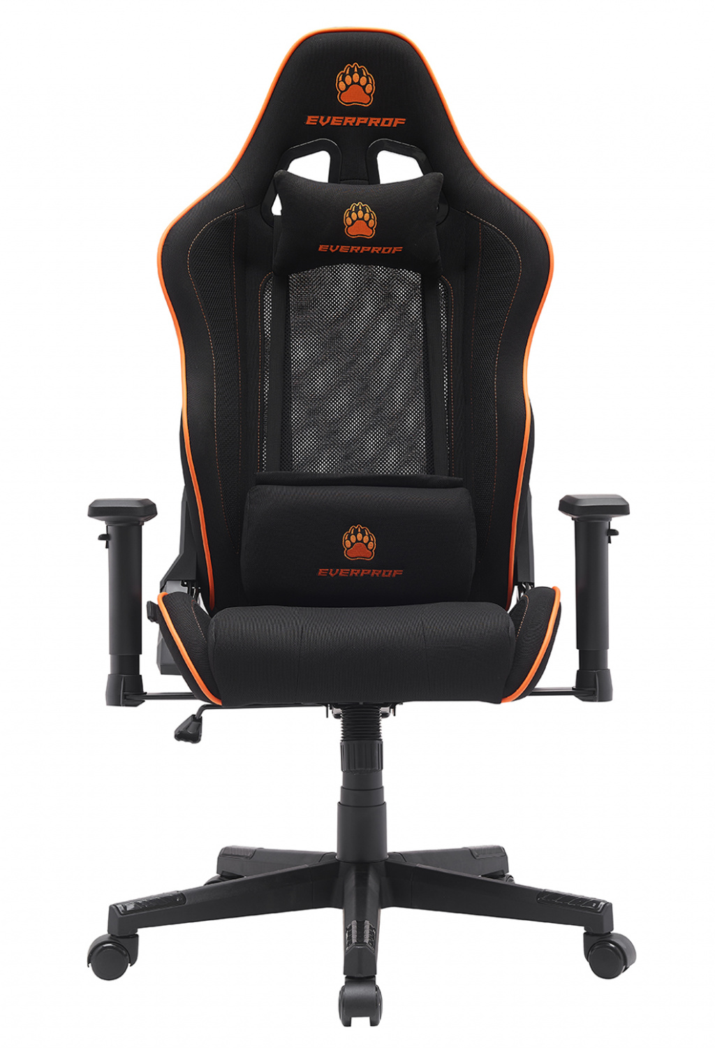 игровое кресло Everprof Геймерское кресло Everprof Panther Ткань Оранжевый